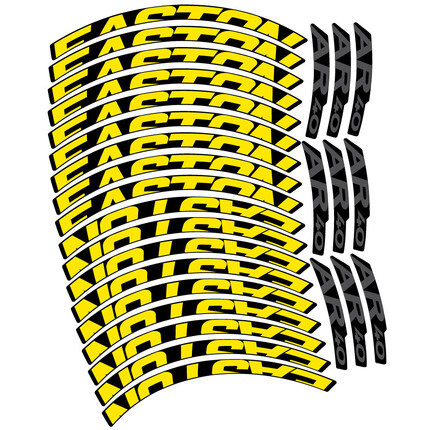 Pegatinas para Llanta MTB Easton AR40 en vinilo adhesivo stickers graphics calcas adesivi autocollants