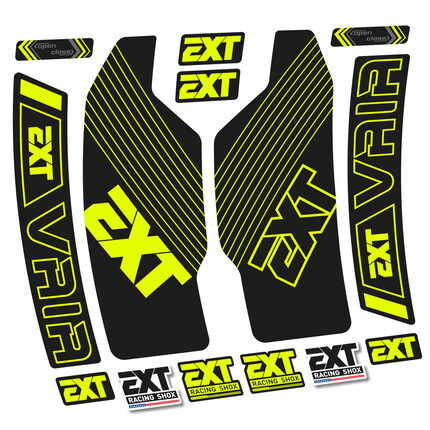 Pegatinas para Horquilla EXT Vaia en vinilo adhesivo stickers graphics calcas adesivi autocollants