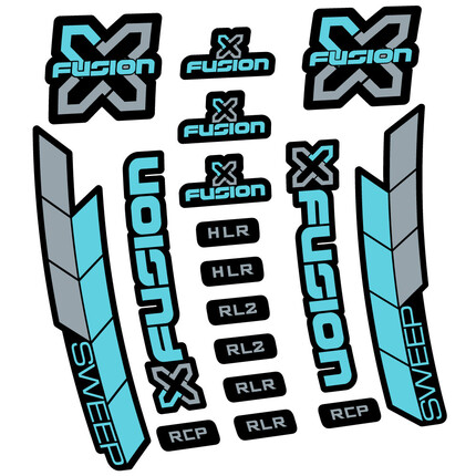 Pegatinas para Horquilla XFusion Sweep en vinilo adhesivo stickers graphics calcas adesivi autocollants