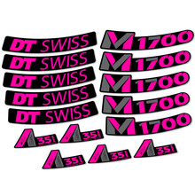 DT Swiss M1700 Pegatinas en vinilo adhesivo Llanta MTB