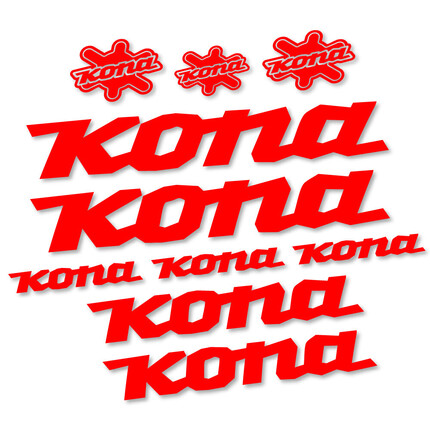 Pegatinas para Cuadro Kona en vinilo adhesivo stickers graphics calcas adesivi autocollants