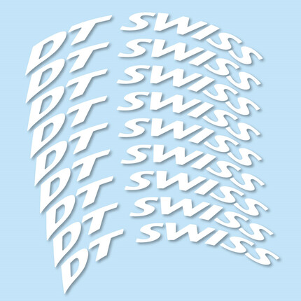 Pegatinas para Llanta Carretera DT Swiss en vinilo adhesivo stickers graphics calcas adesivi autocollants