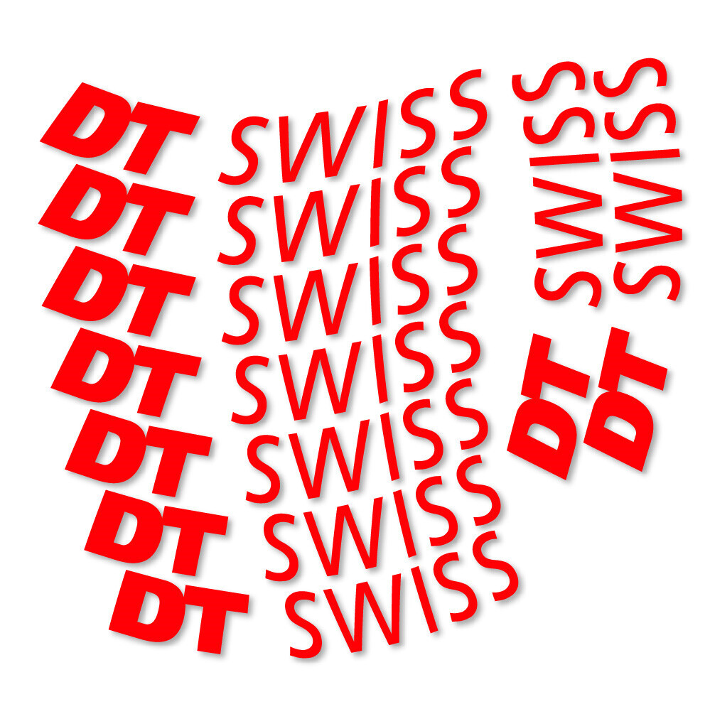 DT Swiss Pegatinas en vinilo adhesivo Llanta Carretera