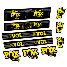Fox Float DPS Factory Pegatinas en vinilo adhesivo Amortiguador