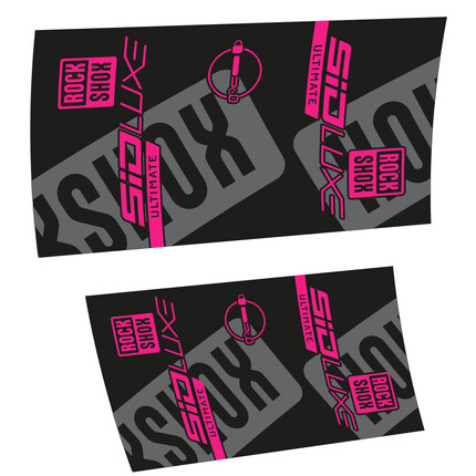 Pegatinas para Amortiguador Rock Shox SidLuxe Ultimate 2021 en vinilo adhesivo stickers graphics calcas adesivi autocollants