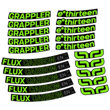 E-Thirteen Grappler Flux Pegatinas en vinilo adhesivo Llanta MTB