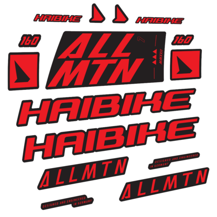 Pegatinas para Haibike Allmtn 7 2022 en vinilo adhesivo stickers graphics calcas adesivi autocollants