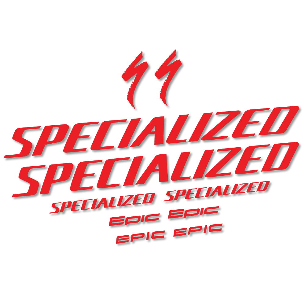 Specialized Epic Pegatinas en vinilo adhesivo Cuadro