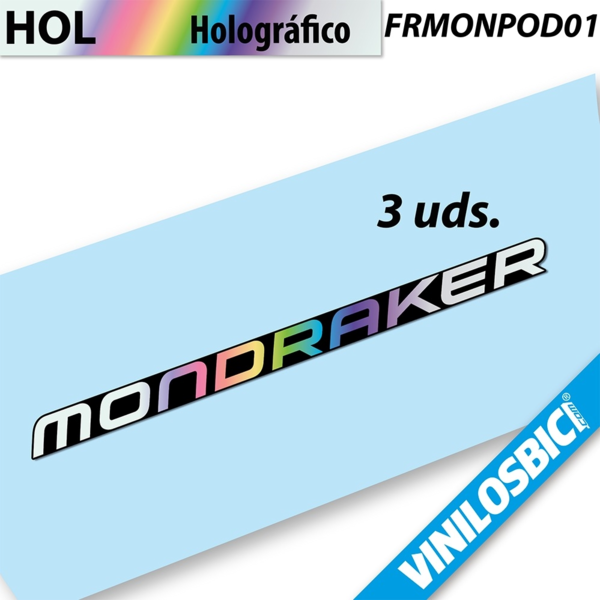 Mondraker 2021, Pegatinas vinilo adhesivo cuadro (10)