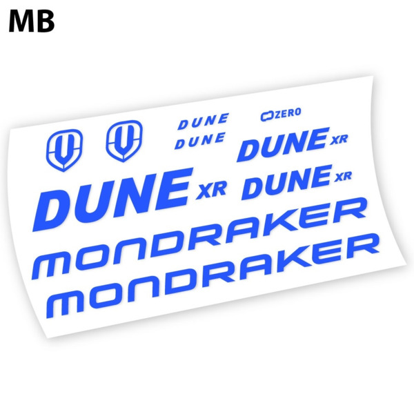 Mondraker Dune XR Zero Pegatinas en vinilo adhesivo cuadro (11)