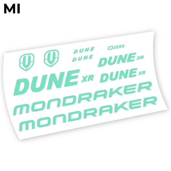 Mondraker Dune XR Zero Pegatinas en vinilo adhesivo cuadro (12)