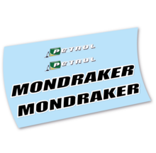 Mondraker Petrol pegatinas vinilo adhesivo