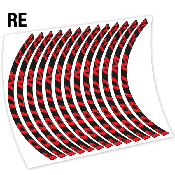 Mondraker Podium RR pegatinas en vinilo adhesivo llantas (4)