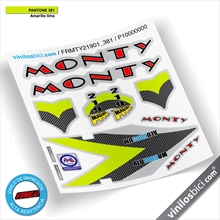 Monty 219 Magura pegatinas vinilo adhesivo cuadro