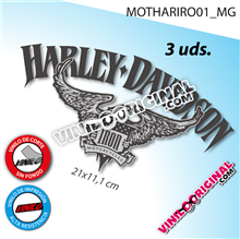 Harley Davidson Iron, vinilos adhesivos