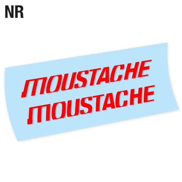 Moustache pegatinas en vinilo adhesivo cuadro (2)