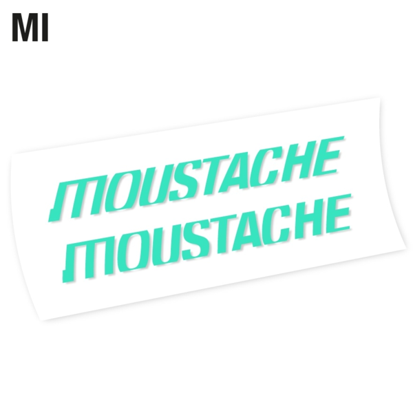 Moustache pegatinas en vinilo adhesivo cuadro (10)