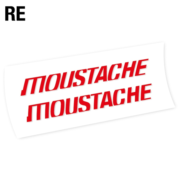 Moustache pegatinas en vinilo adhesivo cuadro (12)