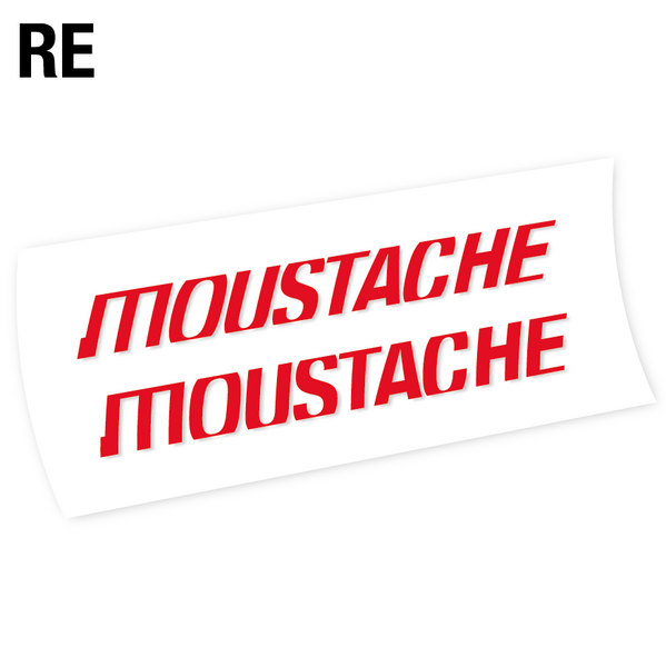 Moustache pegatinas en vinilo adhesivo cuadro