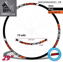 New Race, vinilos adhesivos para llantas 29 pulgadas