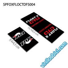Fox Float X CTD Vinilos amortiguador