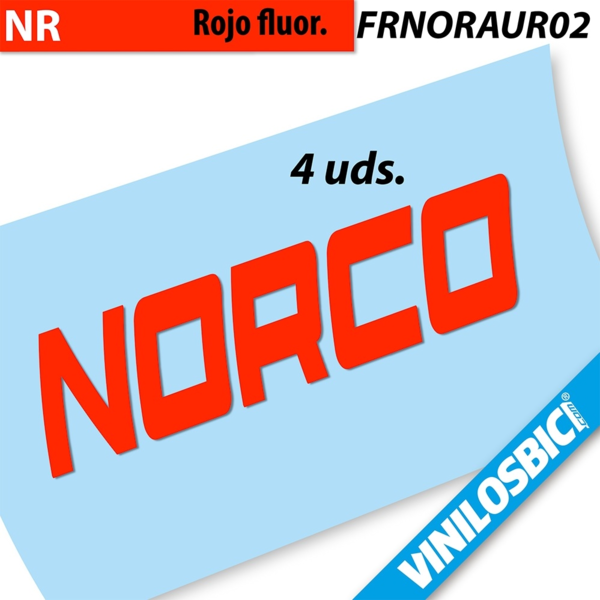 Norco Pegatinas en vinilo adhesivo Cuadro (6)