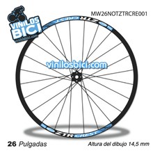 Notubes ZTR Crest 26 Adhesivos