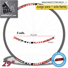 Notubes ZTR Crest 29" Vinilos para 1 llanta