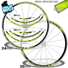 Fulcrum Racing 1  24+30mm vinilos