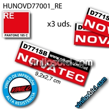 Novatec D771SB vinilos bujes