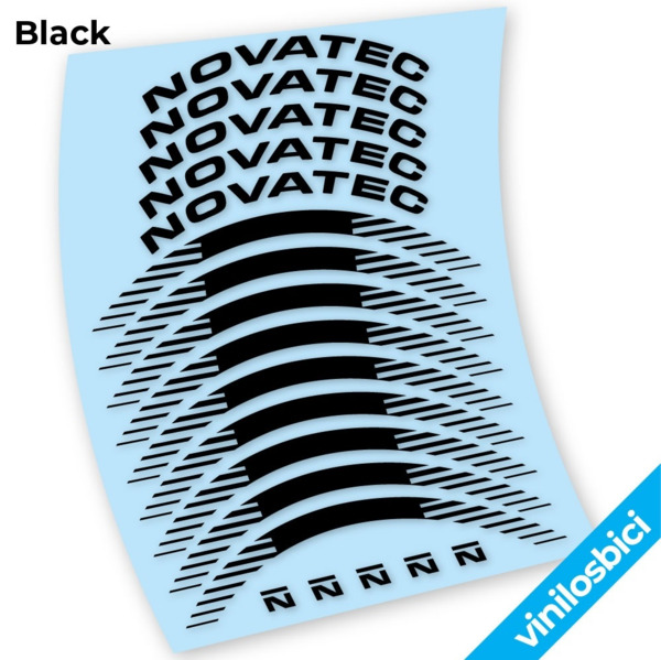 Novatec R3 Disc Pegatinas en vinilo adhesivo llanta (2)