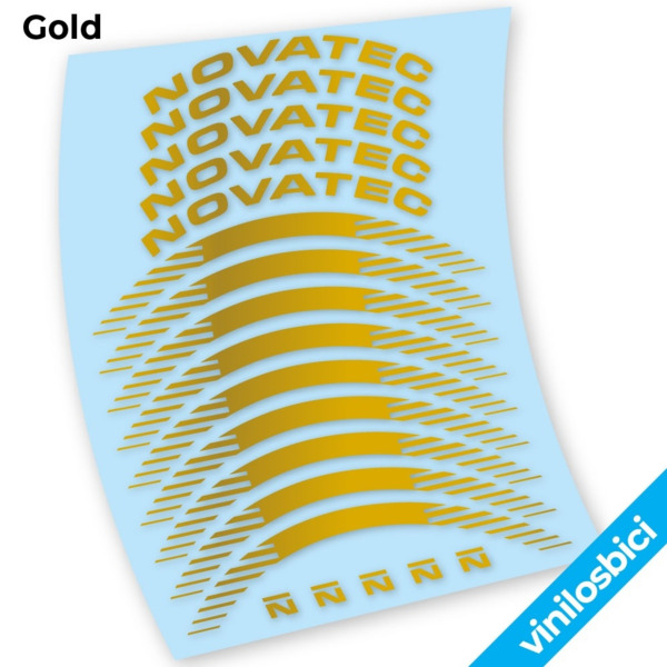Novatec R3 Disc Pegatinas en vinilo adhesivo llanta (9)