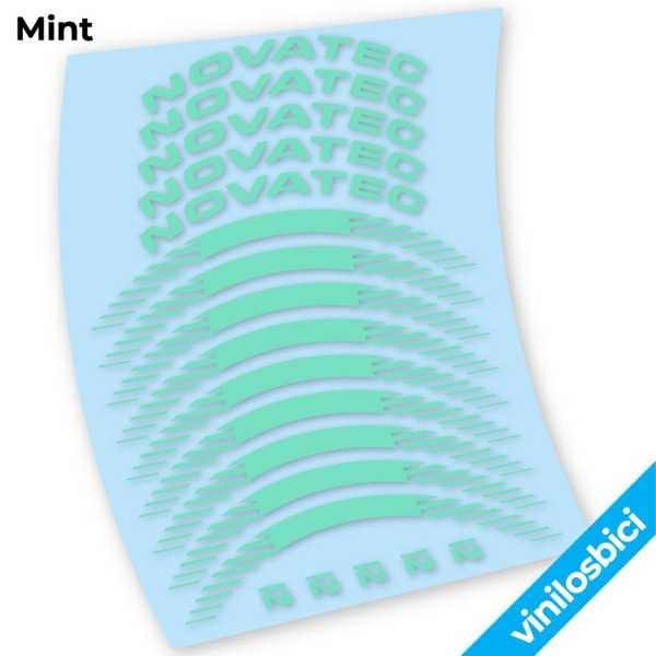 Novatec R3 Disc Pegatinas en vinilo adhesivo llanta (13)