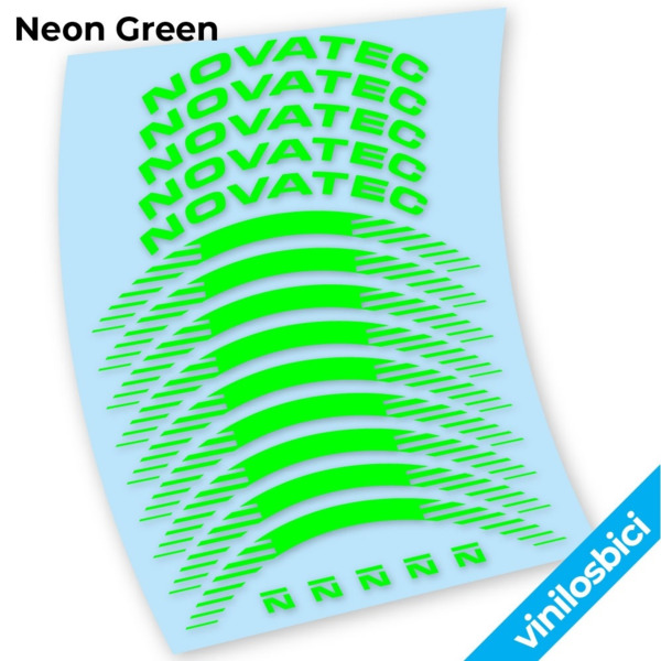 Novatec R3 Disc Pegatinas en vinilo adhesivo llanta (14)