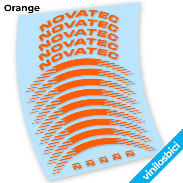 Novatec R3 Disc Pegatinas en vinilo adhesivo llanta (18)