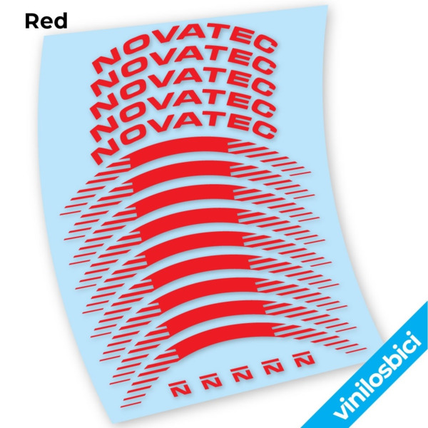 Novatec R3 Disc Pegatinas en vinilo adhesivo llanta (21)