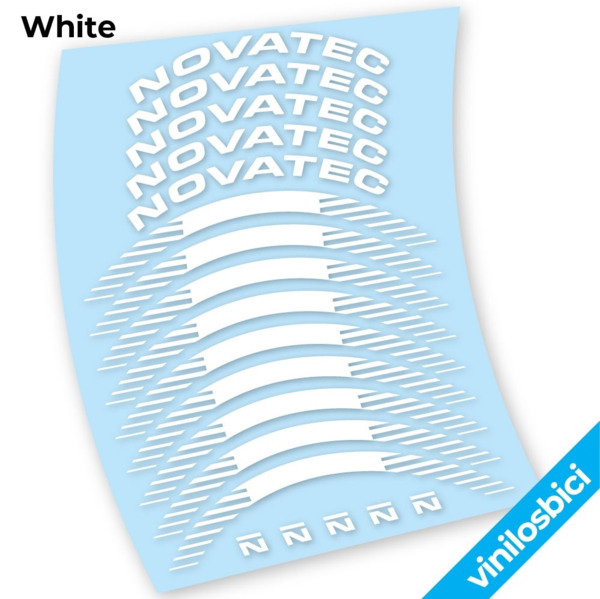 Novatec R3 Disc Pegatinas en vinilo adhesivo llanta (24)