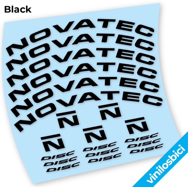 Novatec R3 Disc Pegatinas en vinilo adhesivo llantas carretera (2)