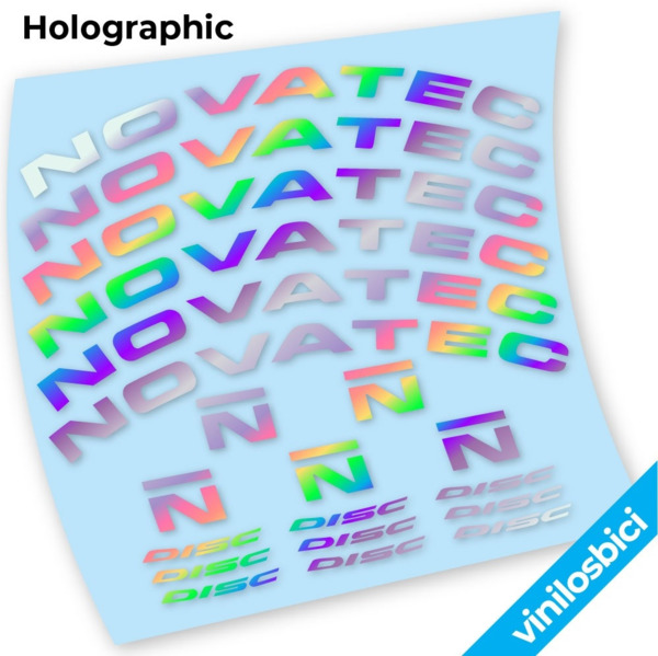 Novatec R3 Disc Pegatinas en vinilo adhesivo llantas carretera (10)