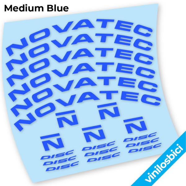 Novatec R3 Disc Pegatinas en vinilo adhesivo llantas carretera (12)