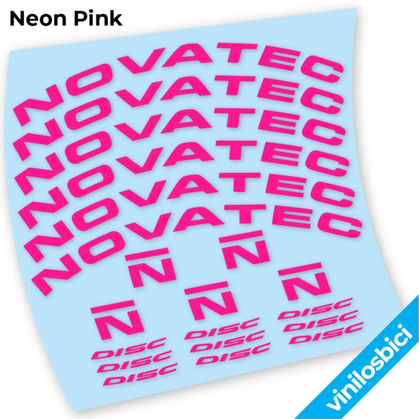 Novatec R3 Disc Pegatinas en vinilo adhesivo llantas carretera (15)