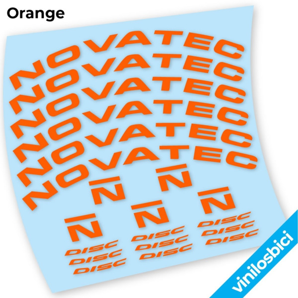 Novatec R3 Disc Pegatinas en vinilo adhesivo llantas carretera (18)