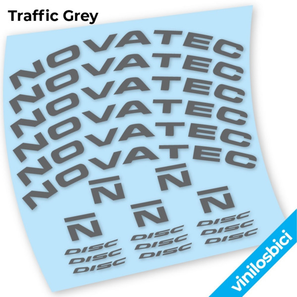 Novatec R3 Disc Pegatinas en vinilo adhesivo llantas carretera (22)