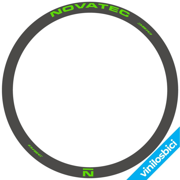 Novatec R3 Disc Pegatinas en vinilo adhesivo llantas carretera (24)