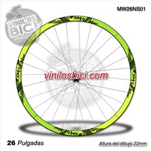 NSBikes LLantas 26 Adhesivos