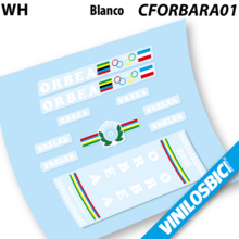 Orbea Aralar pegatinas en vinilo adhesivo bici clásica
