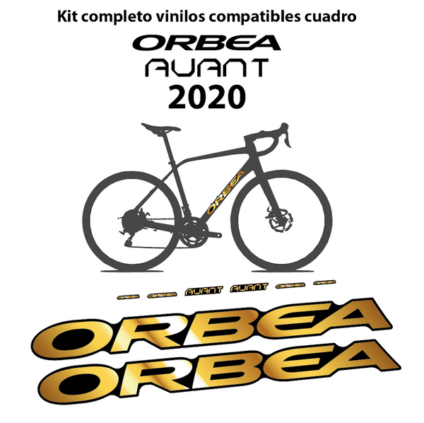 Orbea Avant H40 2020, Pegatinas en vinilo adhesivo Cuadro