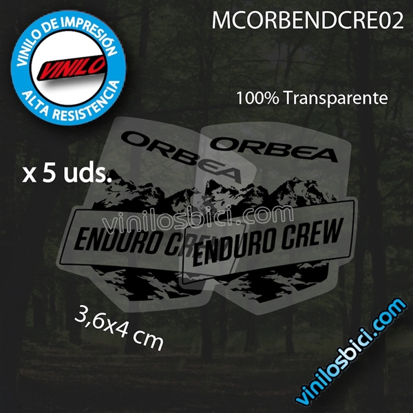 Orbea Enduro Crew vinilos