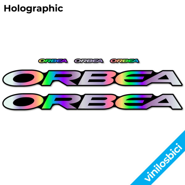 Orbea Orca M30 2021, Pegatinas en vinilo adhesivo Cuadro