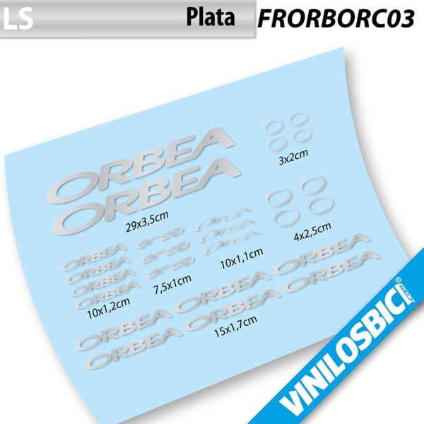 Orbea Orca Pegatinas en vinilo adhesivo Cuadro (3)